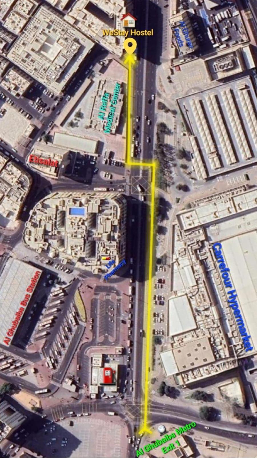Westay Hostel Dubai Exterior foto